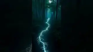 Futuristic Sentient Forest Network (ai generated)
