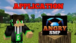 Angry SMP Application Video | Minecraft SMP Join Request
