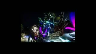 De Vloek van Kaptein Zwartbaard  #carnaval #lichtshow