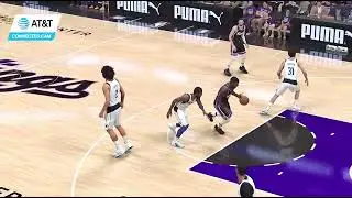 NBA 2K26 SAC VS MAVERICKS PLAYOFFS GAME 1 #2k26 #2kcommunity #mycareer #playoffs #highlights #nba 