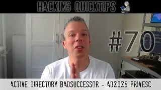 Hacking QuickTip 70 - Active Directory BadSuccessor - AD2025 PrivEsc