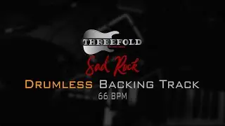 Sad Rock Drumless Backing Track 66 Bpm(no drums)