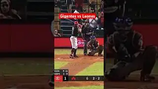 Gigantes vs Leones #lidom #mlb #beisbol #baseball #pelota #mlblb