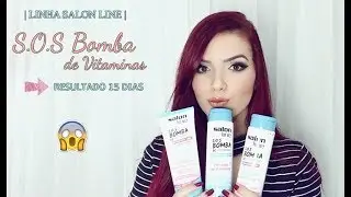 Resultado 15 dias | Linha S.O.S Bomba de Vitaminas Leve - Salon Line | Elizabeth Cardoso