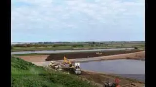 Flood defence repairs and improvements at Slippery Gowt, Boston