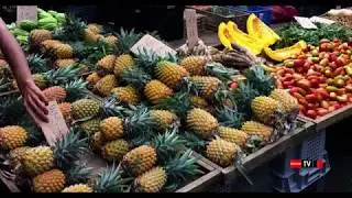 Marché forain de Saint Pierre - Île de la Réunion
