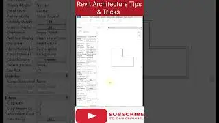 Revit Architecture Tips & Tricks | How To Create Room Area And Name #revitarchitecture #tutorial