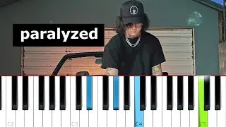 Sueco - Paralyzed  (Piano Tutorial)