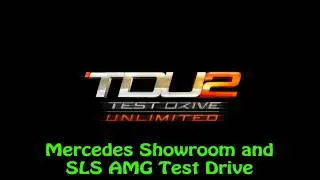 Test Drive Unlimited 2 PS3 - Mercedes Showroom and SLS AMG Test Drive