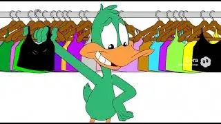 Plucky Duck can't decide which color tank top/tank shirt/sleeveless shirt to wear. Sora AI