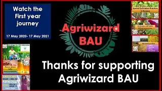 Anniversary special l Agriwizard turns 1 l Year review l 17 May 2020- 17 May 2021 l Our journey
