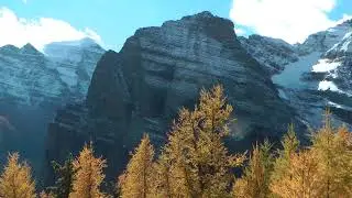View from Saddleback Pass at Lake Louise
