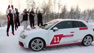 Course sur glace Audi endurance exp&eacute;rience