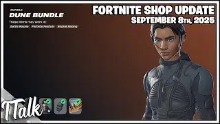 Fortnite Shop DUNE IS BACK! [September 8th, 2025] (Fortnite Chapter 6)