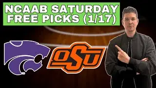 Kansas State vs. Oklahoma State Saturday CBB Picks - 1/17 l August Young NCAAB Picks & Predictions