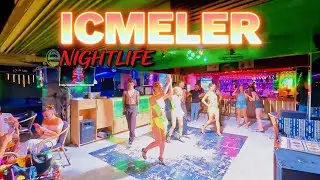 I&ccedil;meler T&uuml;rkiye Nightlife Walk | Streets After Dark + Drinks at Scotia Bar! Turkey Summer 2025