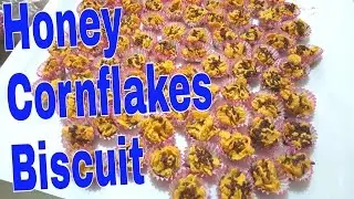 KIDS STYLE Baking Honey Cornflakes biscuit //19june2016 //thezunafamily singapore vloggers