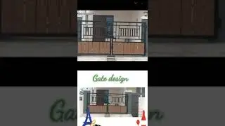 Gate design, glass balcony