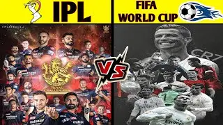 IPL VS FIFA WORLD CUP COMPARISON 2023 | IPL VS FIFA WORLD CUP Prize Money | ICC VS FIFA WORLD CUP