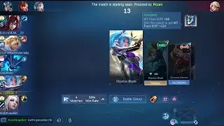 Shadow Blade Unleashed😈|MLBB Ranked Draft Domination|One Combo = Delete💀#mobilelegends #mlbb #viral 