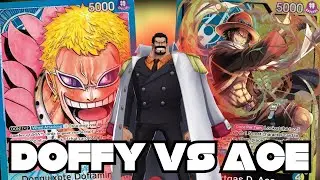 Doflamingo (Blue) vs Ace (Blue/Yellow) - OP8.5
