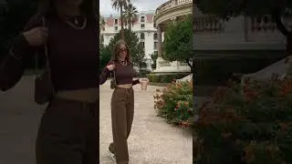 BROWN PANTS OUTFIT IDEAS #shorts