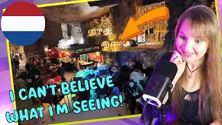 REACTION TO UNDERGROUND CHRISTMAS MARKET: VALKENBURG, NETHERLANDS | NETHERLANDS REACTION