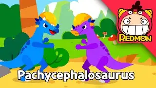 Dino Rescue Team! Saving the Pachycephalosaurus Stuck in a Thorn Bush | Dinosaur Animation for Kids