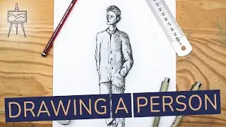 How to Draw a Person Step by Step #drawingtutorial