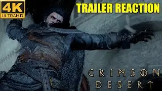 Crimson Desert Gameplay Trailer REACTION!(4K)