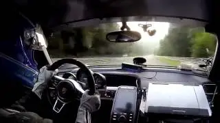 PORSCHE 918 SPYDER - N&uuml;rburgring Lap Record 6'57 with Mark Lieb onboard