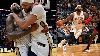 DeMarcus Cousins Historic Triple Double! 44 Points 24 Rebounds 10 Assists! 2017-18 Season