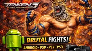 TEKKEN 5 DARK RESURRECTION || STORY MODE - KING VS JINPANCHI FINAL ROUND || KING KI RAANI MIL GAYI 💥