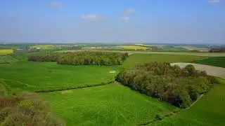 Lincolnshire Wolds Aerial Footage - May 2017