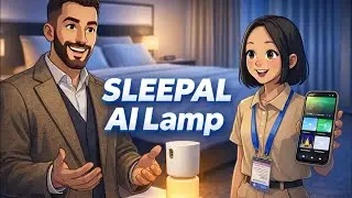 SLEEPAL AI Lamp | Best of CES 2026 | Contact-Free Smart Sleep Intelligence