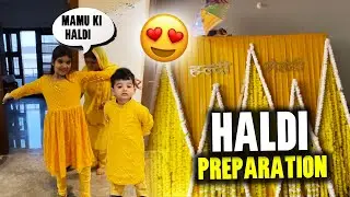 Haldi Ki Saari Tyari Ho Gyi Hain and Sonia aur Halwaiyo ka yei Plan | Indian Wedding Vlogs
