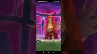 Registro de Entei Dynamax en incursi&oacute;n remota #PokemonGo #Ninyendo #pokemoncompany #scopely #Niantic