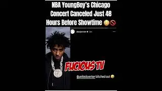 &ldquo;NBA YoungBoy Concert CANCELLED in Chicago 😳 Here&rsquo;s Why!&rdquo;#NBAYoungBoy #Chicago #ConcertCancelled