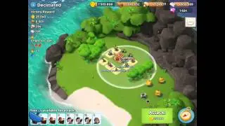 Boom Beach NPC base - Decimated Level 16