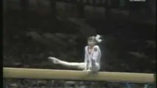 Maria Filatova 1977 Europeans EF Beam