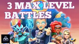CLASH OF WIZARDS 3 MAX LEVEL BATTLES..BEST DECK!