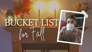 Fall Bucket List | cozy, fun, free, and festive things to do this season 🍁