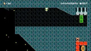 [SMM2/Luigi] Pyramid Paranoia