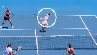 Jelena Ostapenko Accident | Shocking AO 2026 Moment as Fierce Smash Hits Laura Siegemund in the Face