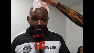 Jarrell Miller REACTS To CRAZY Mid Fight Hair loss