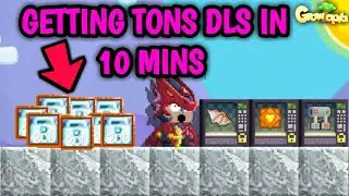 HUGE PROFIT ?! COLLECT TONS DLS FROM VENDING MACHINE ?! GROWTOPIA