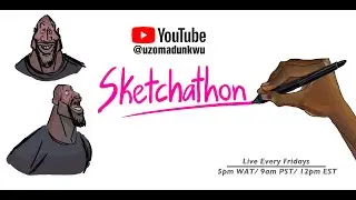 Sketchathon 23 | Watch Me Design Characters For Animation