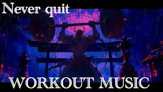 【侍魂】1 Hour Non-Stop SAMURAI EDM Workout Music | High Energy Gym Mix