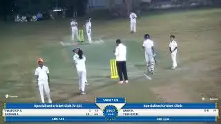 Specialised Cricket Clinic vs Specialised cricket Club (U-13) Live Cricket Match | 17-Nov-25 05:11