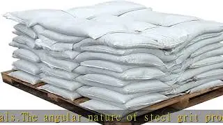 Cast Steel Grit Blasting Media, G-50 Grit Size (2000 LBS) - 1 Pallet